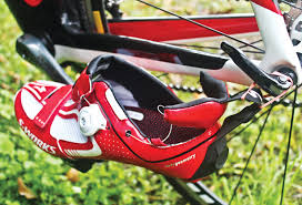 Transition Shoes on Bike